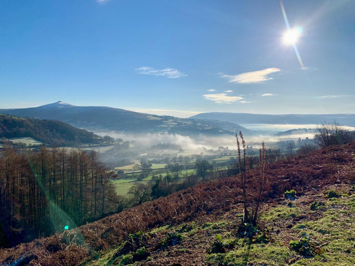 Black Mountains Stylish Hideaway, Nr Crickhowell Llanbedr  Exteriör bild