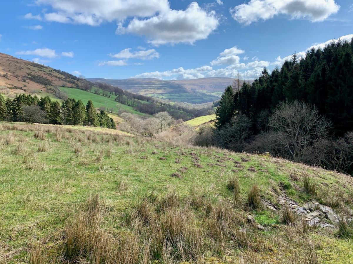 Black Mountains Stylish Hideaway, Nr Crickhowell Llanbedr  Exteriör bild